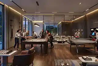 Indoor games zone